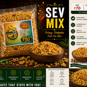Sev Mix – Crunchy, Savory & Perfect All-Day Snack