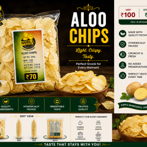 Aloo Chips – Classic Salty & Perfectly Crunchy Potato Crisps