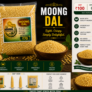 Moong Dal – Crunchy, Salty & High-Protein Traditional Snack